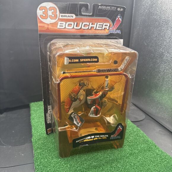 Brian Boucher McFarlane NHL Hockey Philadelphia Flyers Goalie Figure Series 2 - Picture 1 of 8